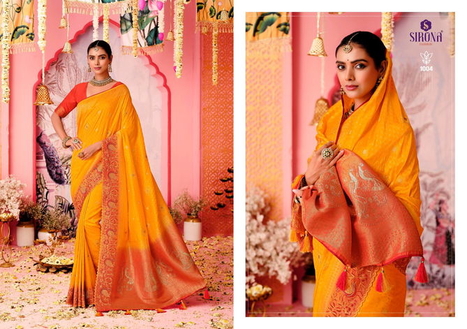 Shubh Laxmi By Sirona Silk Wedding Wear Wholesale Sarees Suppliers In Mumbai